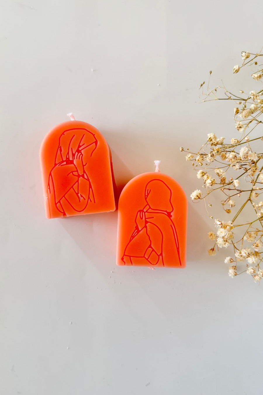 Hijaab Candles (pair)