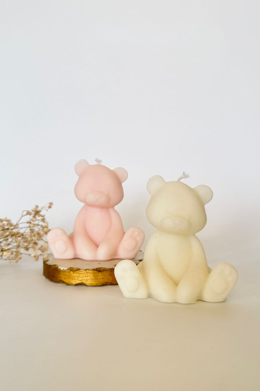 Sitting Teddy Candle