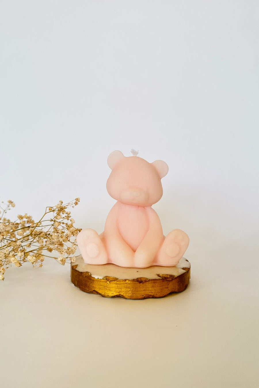Sitting Teddy Candle