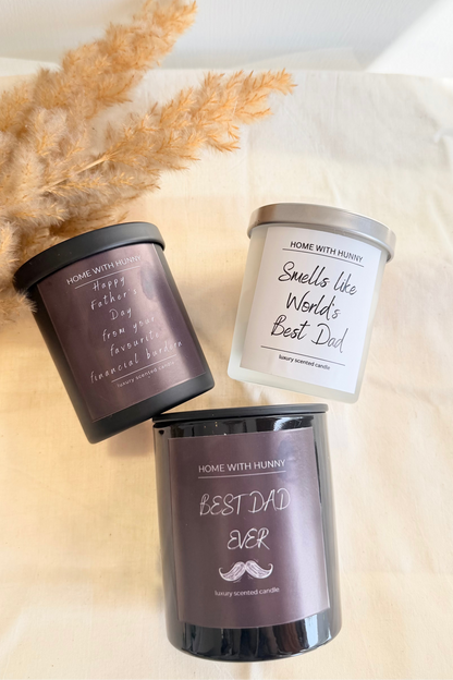 Father's Day Candle