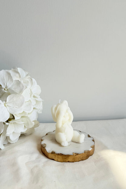 Happy Bunny Candle