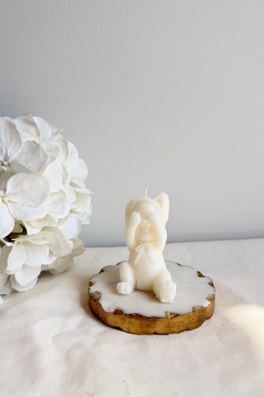 Happy Bunny Candle