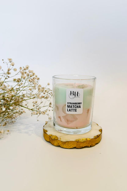 Strawberry Matcha Latte