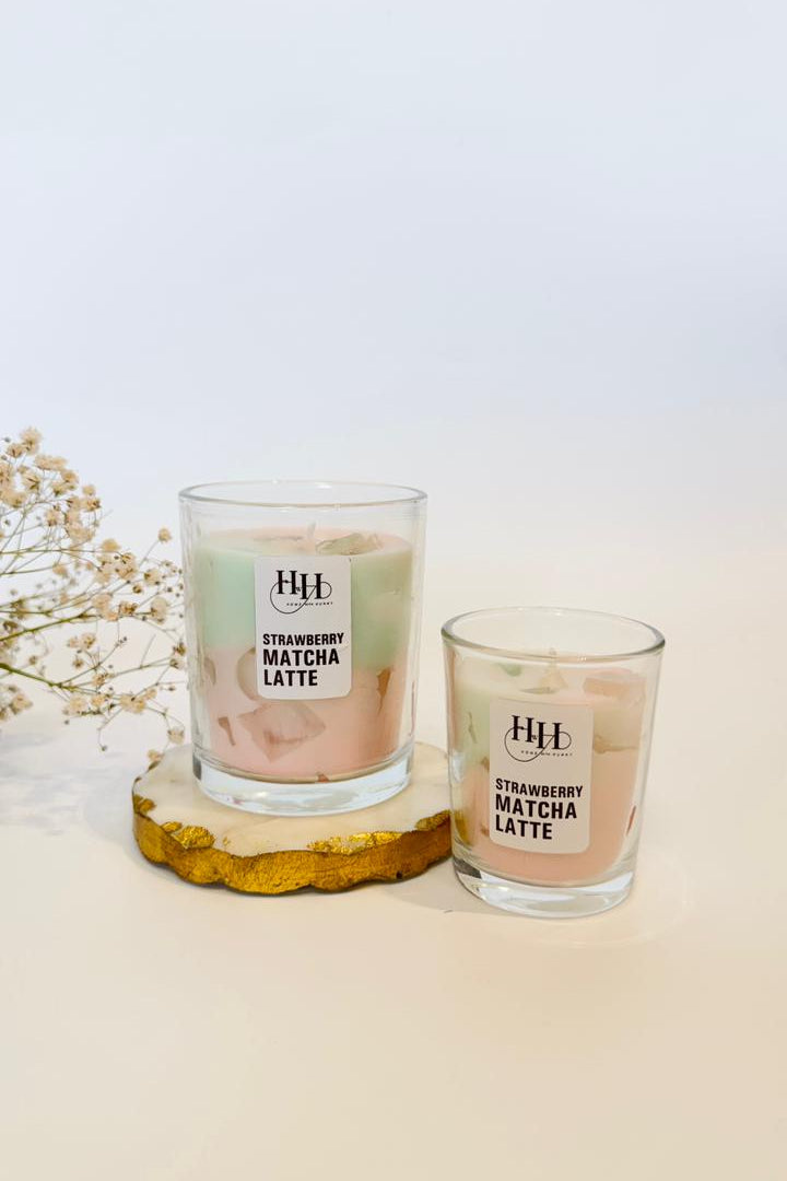 Strawberry Matcha Latte