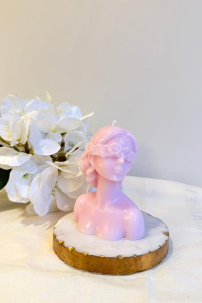 Mask On Flower Girl