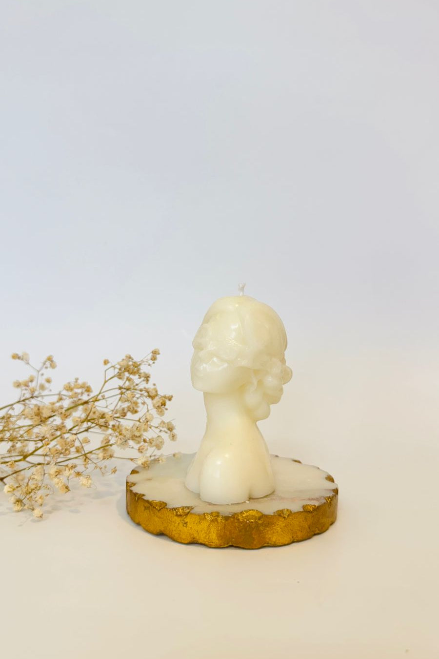Mask On Flower Girl