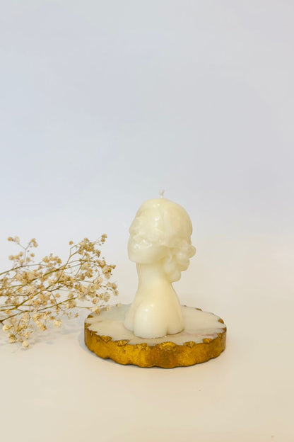 Mask On Flower Girl