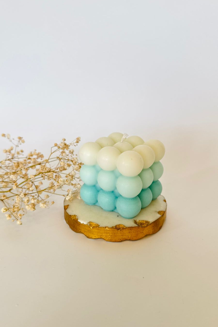 Ombre Bubble Candle