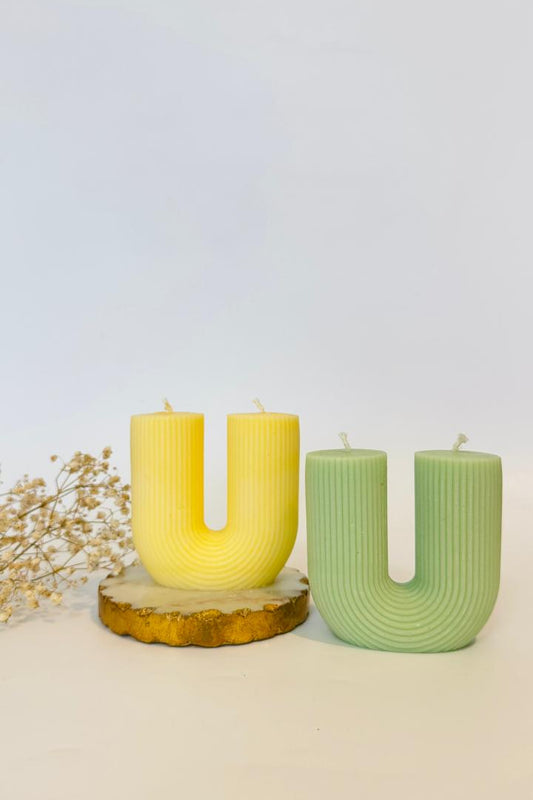 U Shape Candle